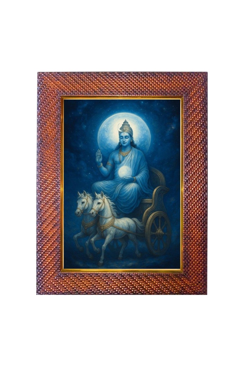 Lord Ayyapan Photo Frame Religious Wall & Table Decor Frame | Lord Ayyapan Spiritual Photo Frame For Home, Temple & Office | Decorative Hindu God & Goddess Frame (Pack Of 1) (F18213)