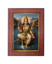 Guru Nanak Photo Frame 13X17 Inch Religious Wall & Table Decor Frame | Guru Nanak Spiritual Photo Frame For Home, Temple & Office | Decorative Hindu God & Goddess Frame (Pack Of 1) (F18233)