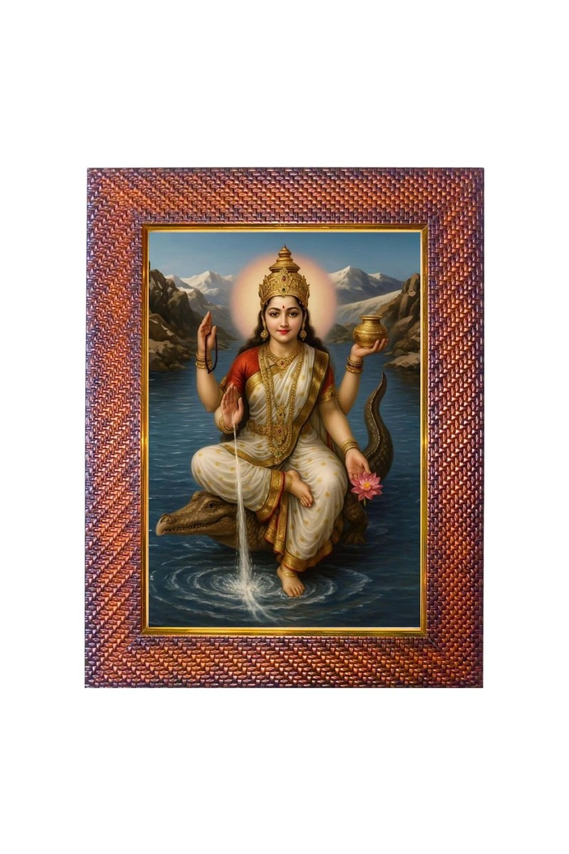 Guru Nanak Photo Frame 13X17 Inch Religious Wall & Table Decor Frame | Guru Nanak Spiritual Photo Frame For Home, Temple & Office | Decorative Hindu God & Goddess Frame (Pack Of 1) (F18233)