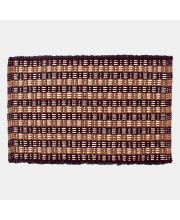 Home Beautiful Multicolour Polyester Cotton Door Mat