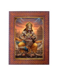 GautamBudhha Photo Frame Religious Wall & Table Decor Frame | GautamBudhha Spiritual Photo Frame For Home, Temple & Office | Decorative Hindu God & Goddess Frame (Pack Of 1) (F18189)