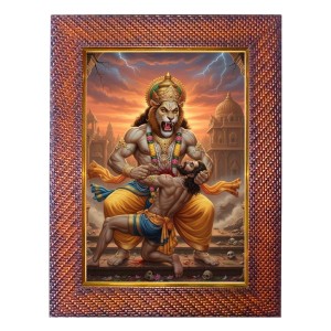 GautamBudhha Photo Frame Religious Wall & Table Decor Frame | GautamBudhha Spiritual Photo Frame For Home, Temple & Office | Decorative Hindu God & Goddess Frame (Pack Of 1) (F18189)