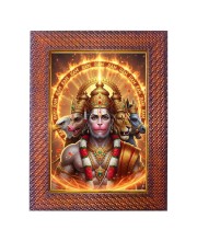 Mata Ganga Photo Frame 13X17 Inch Religious Wall & Table Decor Frame | Mata Ganga Spiritual Photo Frame For Home, Temple & Office (F18228X13X17)