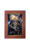Lord Vishnu Kurma Photo Frame Religious Wall & Table Decor Frame | Lord Vishnu Kurma Spiritual Photo Frame For Home, Temple & Office | Decorative Hindu God & Goddess Frame (Pack Of 1) (