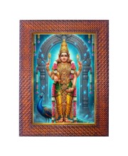 Lord Shiva Lord Ganesha Photo Frame 13X17 Inch Religious Wall & Table Decor Frame | Lord Shiva Lord Ganesha Spiritual Photo Frame For Home, Temple & Office | Decorative Hindu God & Goddess Frame (