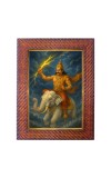 Lord Ayyapan Photo Frame Religious Wall & Table Decor Frame | Lord Ayyapan Spiritual Photo Frame For Home, Temple & Office | Decorative Hindu God & Goddess Frame (Pack Of 1) (F18208)