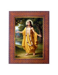 Lord Gorakhnath Photo Frame 21X25 Inch Religious Wall & Table Decor Frame | Lord Gorakhnath Spiritual Photo Frame For Home, Temple & Office | Decorative Hindu God & Goddess Frame (Pack Of 1) (F183
