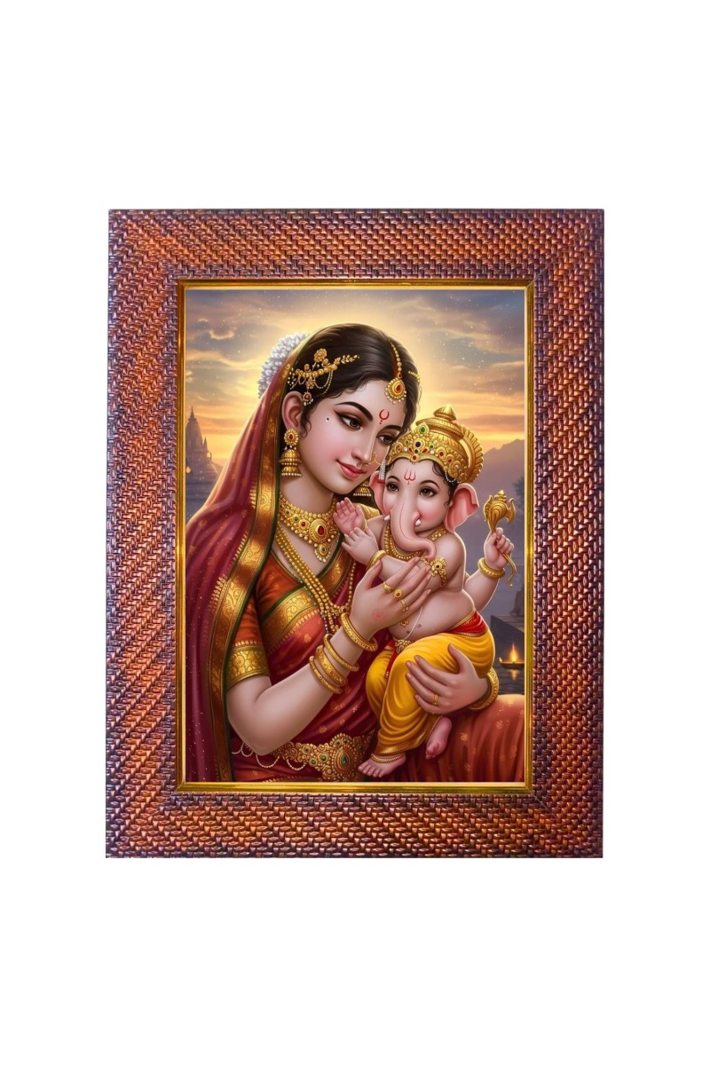 Guru Harkrishan Sahib Ji Photo Frame 21X25 Inch Religious Wall & Table Decor Frame | Guru Harkrishan Sahib Ji Spiritual Photo Frame For Home, Temple & Office (F18343X21X25)
