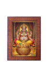 Lord Venkateshwara Photo Frame 15X19 Inch Religious Wall & Table Decor Frame | Lord Venkateshwara Spiritual Photo Frame For Home, Temple & Office | Decorative Hindu God & Goddess Frame (Pack Of 1)