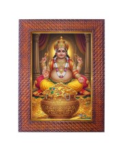 Lord Venkateshwara Photo Frame 13X17 Inch Religious Wall & Table Decor Frame | Lord Venkateshwara Spiritual Photo Frame For Home, Temple & Office | Decorative Hindu God & Goddess Frame (Pack Of 1)