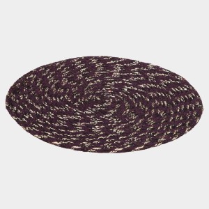 Home Beautiful Wine Polyester Cotton Door Mat Home Beautiful Wine Polyester Cotton Door Mat