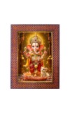 Lord Hanuman Photo Frame Religious Wall & Table Decor Frame | Lord Hanuman Spiritual Photo Frame For Home, Temple & Office | Decorative Hindu God & Goddess Frame (Pack Of 1) (F18087)