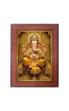 Lord Krishna Photo Frame 21X25 Inch Religious Wall & Table Decor Frame | Lord Krishna Spiritual Photo Frame For Home, Temple & Office | Decorative Hindu God & Goddess Frame (Pack Of 1) (F18103)