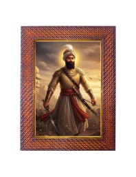 Golden Temple Photo Frame 15X19 Inch Religious Wall & Table Decor Frame | Golden Temple Spiritual Photo Frame For Home, Temple & Office | Decorative Hindu God & Goddess Frame (Pack Of 1) (F18255)