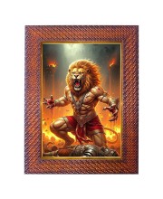 Gautama Budhha Photo Frame 13X17 Inch Religious Wall & Table Decor Frame | Gautama Budhha Spiritual Photo Frame For Home, Temple & Office (F18190X13X17)