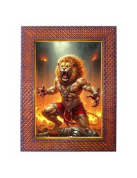 Gautama Budhha Photo Frame 21X25 Inch Religious Wall & Table Decor Frame | Gautama Budhha Spiritual Photo Frame For Home, Temple & Office (F18190X21X25)