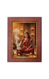 Lord Kartikeya Photo Frame Religious Wall & Table Decor Frame | Lord Kartikeya Spiritual Photo Frame For Home, Temple & Office | Decorative Hindu God & Goddess Frame (Pack Of 1) (F18135