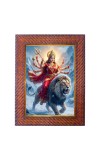 Mata Annapurna Photo Frame 21X25 Inch Religious Wall & Table Decor Frame | Mata Annapurna Spiritual Photo Frame For Home, Temple & Office (F18128X21X25)