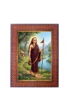 Gaur Gopal Das Photo Frame 13X17 Inch Religious Wall & Table Decor Frame | Gaur Gopal Das Spiritual Photo Frame For Home, Temple & Office | Decorative Hindu God & Goddess Frame (Pack Of 1) (F18333