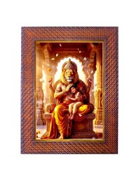 Gautama Budhha Photo Frame 17X21 Inch Religious Wall & Table Decor Frame | Gautama Budhha Spiritual Photo Frame For Home, Temple & Office (F18188X17X21)