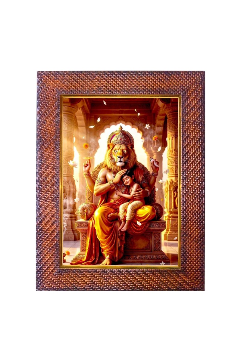 Gautama Budhha Photo Frame 13X17 Inch Religious Wall & Table Decor Frame | Gautama Budhha Spiritual Photo Frame For Home, Temple & Office (F18188X13X17)