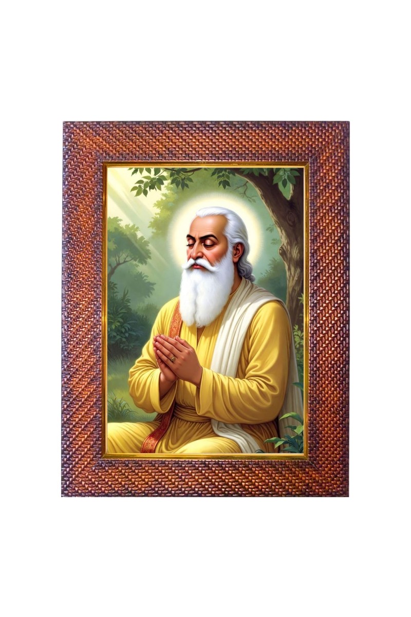 Paramahansa Yogananda Photo Frame 17X21 Inch Religious Wall & Table Decor Frame | Paramahansa Yogananda Spiritual Photo Frame For Home, Temple & Office (F18279X17X21)