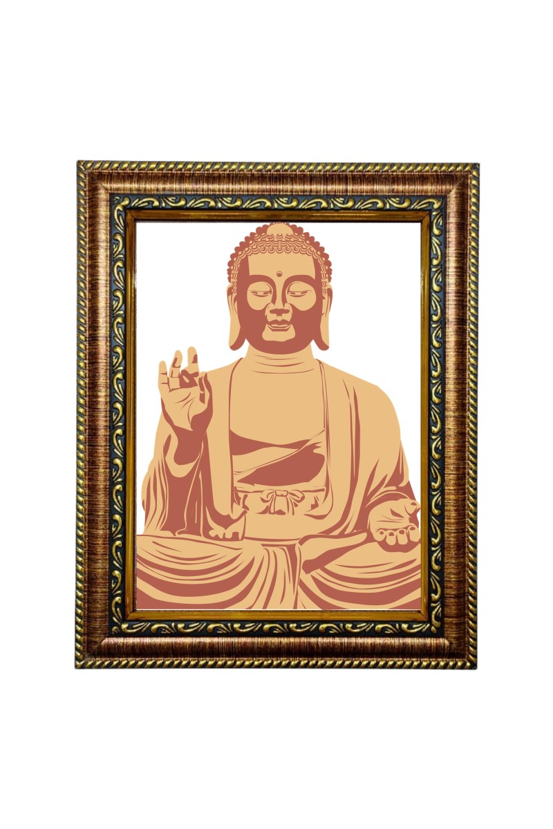 Hitech Sales Lord Goutam Budha Photo Frame
