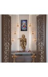 Hitech SalesLord Vishnu Religious Art Photo Frame – Acrylic Wall Decor for Home, Office & Temple (39.5 x 24.3 cm)