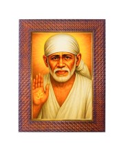 Swami Chinmayananda Saraswati Photo Frame 13X17 Inch Religious Wall & Table Decor Frame | Swami Chinmayananda Saraswati Spiritual Photo Frame For Home, Temple & Office (F18293X13X17)