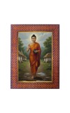Lord Chandra Photo Frame 13X17 Inch Religious Wall & Table Decor Frame | Lord Chandra Spiritual Photo Frame For Home, Temple & Office | Decorative Hindu God & Goddess Frame (Pack Of 1) (F18206)