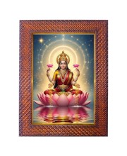 Mata Annapurna Photo Frame 13X17 Inch Religious Wall & Table Decor Frame | Mata Annapurna Spiritual Photo Frame For Home, Temple & Office (F18127X13X17)