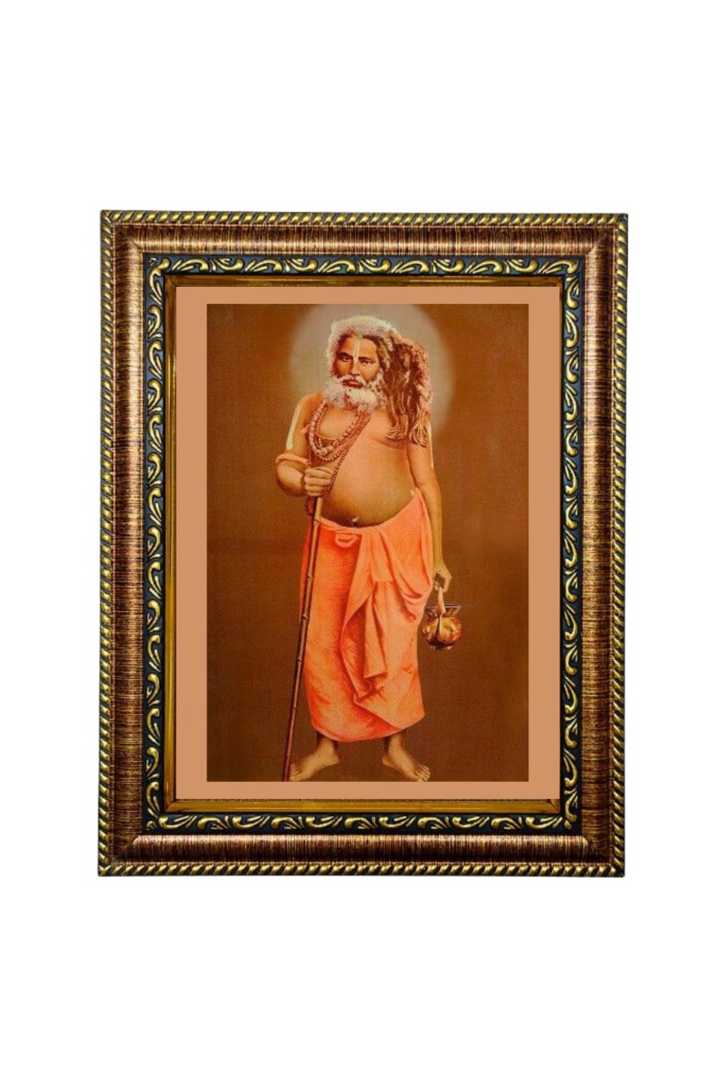 Hi Tech Sales Sadguru Bijoy Krishna Bhakta Sammilani Photo Frame for wall/table, Study & living room, gifts (8 x 10)