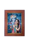 Lord Ganesha Photo Frame 21X25 Inch Religious Wall & Table Decor Frame | Lord Ganesha Spiritual Photo Frame For Home, Temple & Office | Decorative Hindu God & Goddess Frame (Pack Of 1) (F18102)