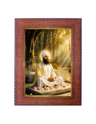 Swami Vivekanand Photo Frame 17X21 Inch Religious Wall & Table Decor Frame | Swami Vivekanand Spiritual Photo Frame For Home, Temple & Office | Decorative Hindu God & Goddess Frame (Pack Of 1) (F1