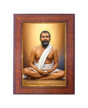 Sri Sarada Devi Photo Frame 21X25 Inch Religious Wall & Table Decor Frame | Sri Sarada Devi Spiritual Photo Frame For Home, Temple & Office | Decorative Hindu God & Goddess Frame (Pack Of 1) (F182