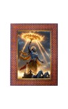 Lord Vishnu Kurma Avatar Photo Frame Religious Wall & Table Decor Frame | Lord Vishnu Kurma Avatar Spiritual Photo Frame For Home, Temple & Office | Decorative Hindu God & Goddess Frame