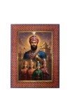 Lahiri Mahasaya Photo Frame 21X25 Inch Religious Wall & Table Decor Frame | Lahiri Mahasaya Spiritual Photo Frame For Home, Temple & Office (F18353X21X25)