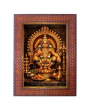 Lord Hanuman Photo Frame Religious Wall & Table Decor Frame | Lord Hanuman Spiritual Photo Frame For Home, Temple & Office | Decorative Hindu God & Goddess Frame (Pack Of 1) (F18215)