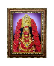 Hitech Sales Tara Maa photo frame/Golden Frame/Front Glass/Size 10 x 8 inch