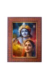 Lord Ganesha Photo Frame 15X19 Inch Religious Wall & Table Decor Frame | Lord Ganesha Spiritual Photo Frame For Home, Temple & Office | Decorative Hindu God & Goddess Frame (Pack Of 1) (F18090)