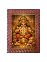 Lord Suryadev Photo Frame 21X25 Inch Religious Wall & Table Decor Frame | Lord Suryadev Spiritual Photo Frame For Home, Temple & Office | Decorative Hindu God & Goddess Frame (Pack Of 1) (F18369)