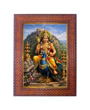 Mata Paravti Lord Ganesha Photo Frame 13X17 Inch Religious Wall & Table Decor Frame | Mata Paravti Lord Ganesha Spiritual Photo Frame For Home, Temple & Office (F18142X13X17)