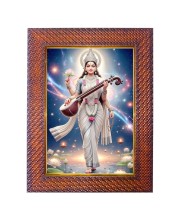 Lord Kartikeya Photo Frame 19X23 Inch Religious Wall & Table Decor Frame | Lord Kartikeya Spiritual Photo Frame For Home, Temple & Office | Decorative Hindu God & Goddess Frame (Pack Of 1) (F18139