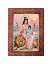 Nisargadatta Maharaj Photo Frame 13X17 Inch Religious Wall & Table Decor Frame | Nisargadatta Maharaj Spiritual Photo Frame For Home, Temple & Office | Decorative Hindu God & Goddess Frame (Pack O