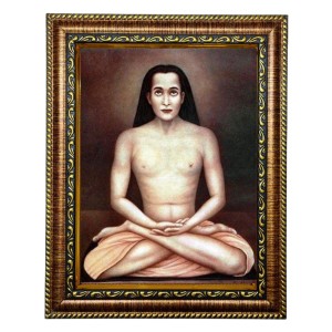 Hi Tech Sales Photo Frame Mahavatar Babaji for Office, Wall/Table, Study room & living room, gifts | PVC Frame & Front Face - Glass (8 x 10)