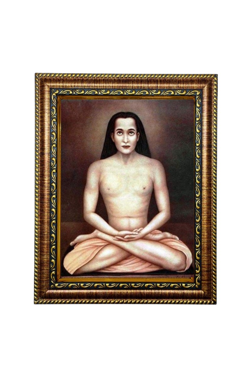 Ramkrishna Paramahansa Laminated Photo: Inspiring Presence for Your Home and Thoughtful Gifts (8 x 10)