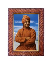 Sri Sarada Devi Photo Frame 21X25 Inch Religious Wall & Table Decor Frame | Sri Sarada Devi Spiritual Photo Frame For Home, Temple & Office (F18265X21X25)