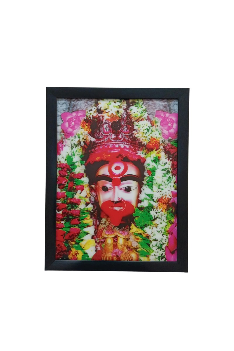 Hitech Maa Tara 3D Laminated Photo Frame - Perfect Décor for Walls, Tables, and Sacred Spaces. Ideal for Gifting, Puja, and Elevating Living Room Ambiance