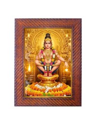 Lord Hanuman Photo Frame Religious Wall & Table Decor Frame | Lord Hanuman Spiritual Photo Frame For Home, Temple & Office | Decorative Hindu God & Goddess Frame (Pack Of 1) (F18219)