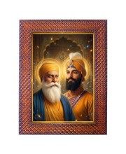 Swami Ramkrishna Paramhans Photo Frame 13X17 Inch Religious Wall & Table Decor Frame | Swami Ramkrishna Paramhans Spiritual Photo Frame For Home, Temple & Office (F18262X13X17)